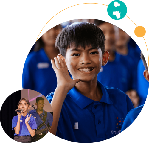 Sponsor a child through Transform Cambodia.